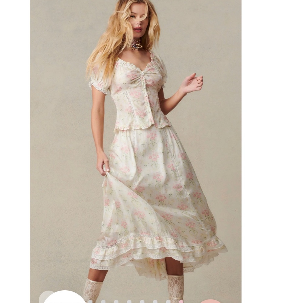 LoveShackFancy Navya skirt